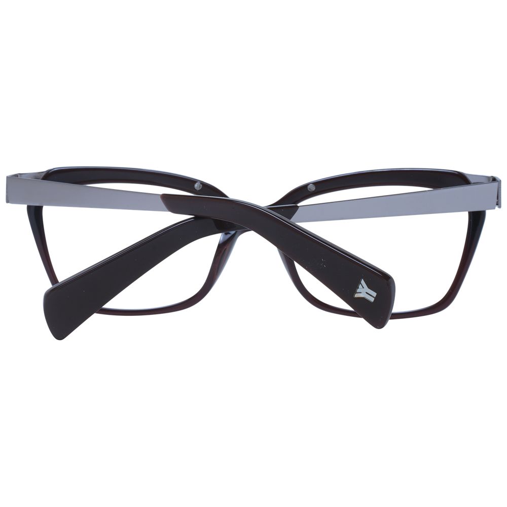 Yohji Yamamoto Braune Acetat-Brille (Gestell)