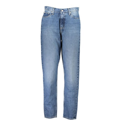 Calvin Klein Blauwe Katoenen Damesjeans