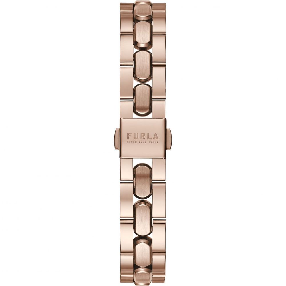 Furla Mehrfarbige Armbanduhr aus Edelstahl