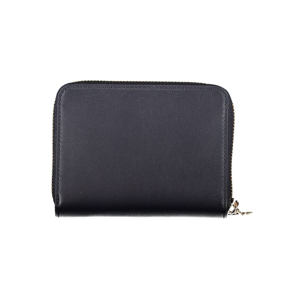 Tommy Hilfiger Damen Geldbörse aus blauem Polyurethan