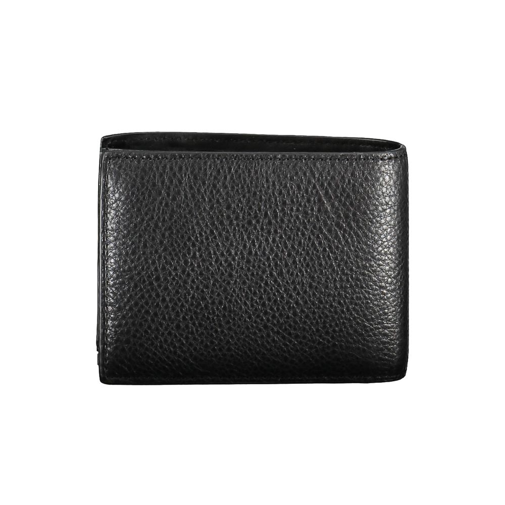 Calvin Klein Herren-Geldbörse aus schwarzem Leder