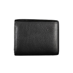 Calvin Klein Herren-Geldbörse aus schwarzem Leder