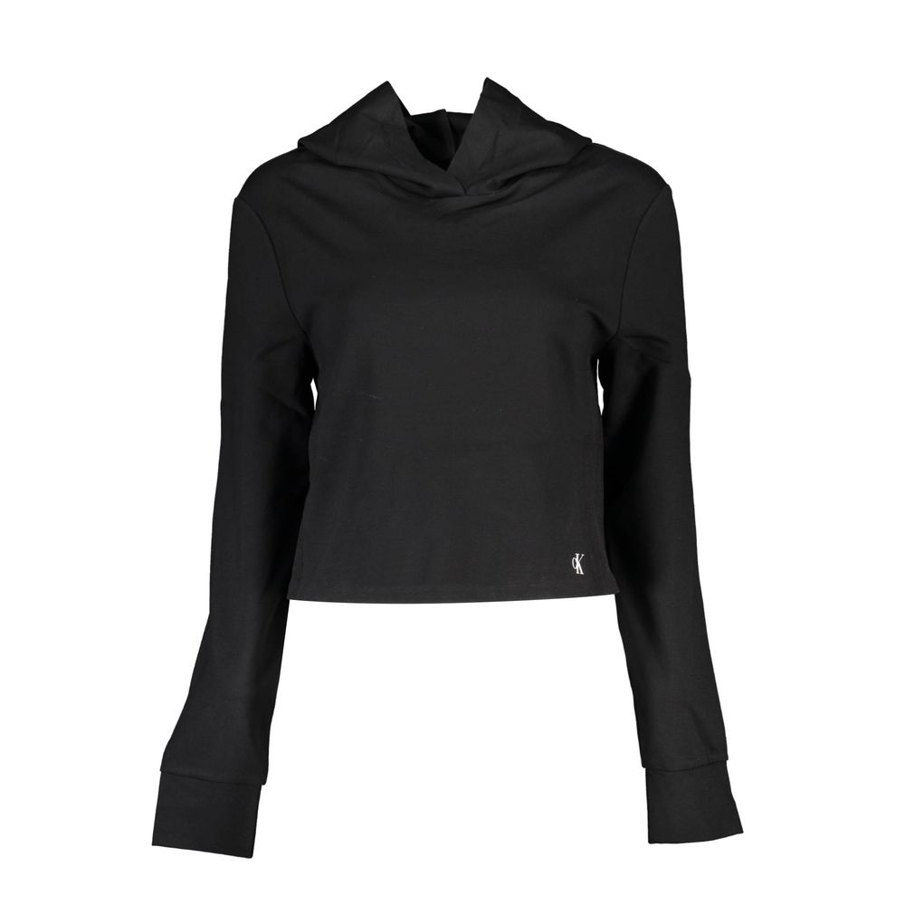 Calvin Klein Nero Viscose Damen Sweatshirt