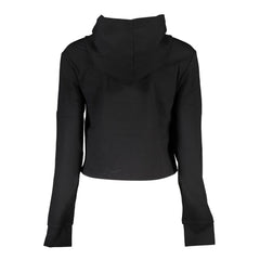Calvin Klein Nero Viscose Damen Sweatshirt