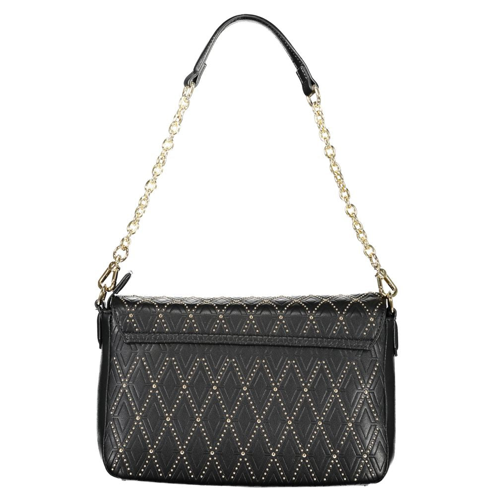 Mario Valentino Nero Damenhandtasche aus Polyurethan
