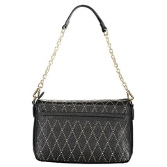 Mario Valentino Nero Damenhandtasche aus Polyurethan