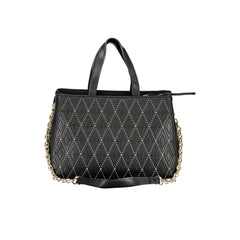 Mario Valentino Nero Damenhandtasche aus Polyurethan
