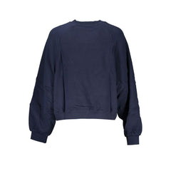Tommy Hilfiger Blaues Baumwoll-Damen-Sweatshirt