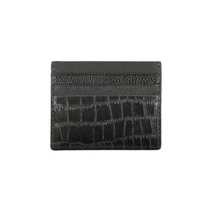 Tommy Hilfiger Black Leather Mens Wallet