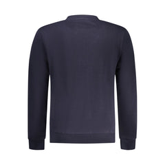 Napapijri Blue Cotton Men Sweater