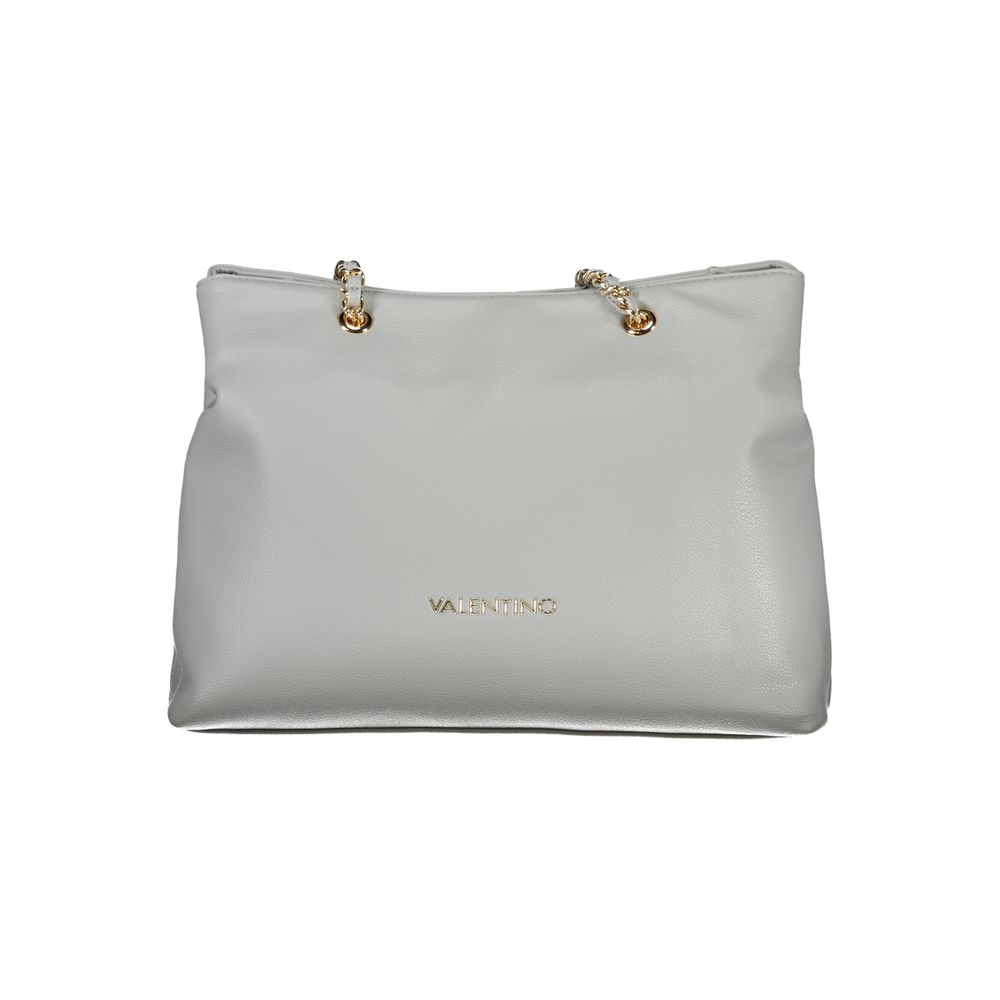 Mario Valentino Grigio Schultertasche aus Polyurethan für Damen