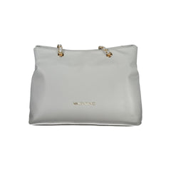 Mario Valentino Grigio Schultertasche aus Polyurethan für Damen