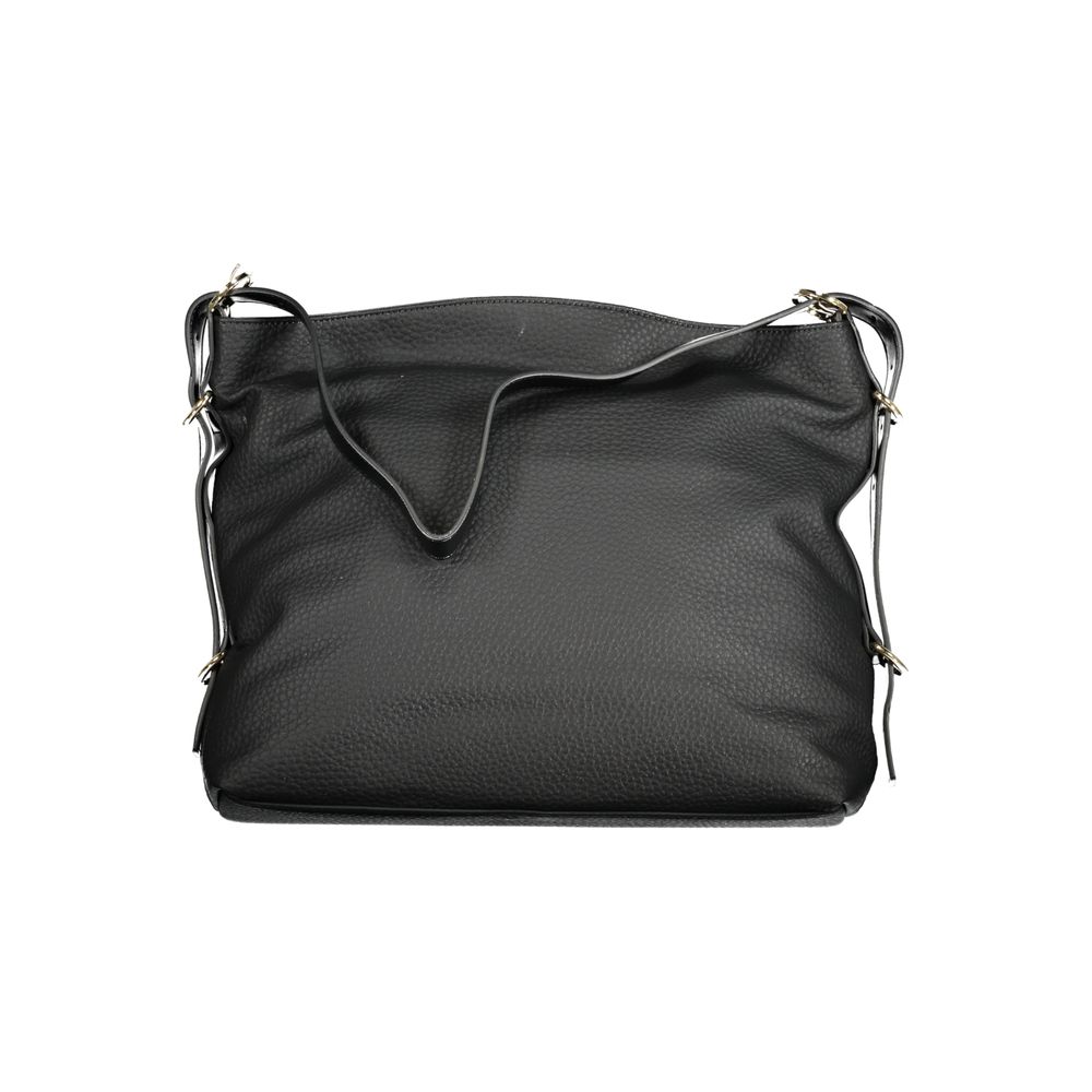 Mario Valentino Schwarze Handtasche für Damen aus Polyurethan