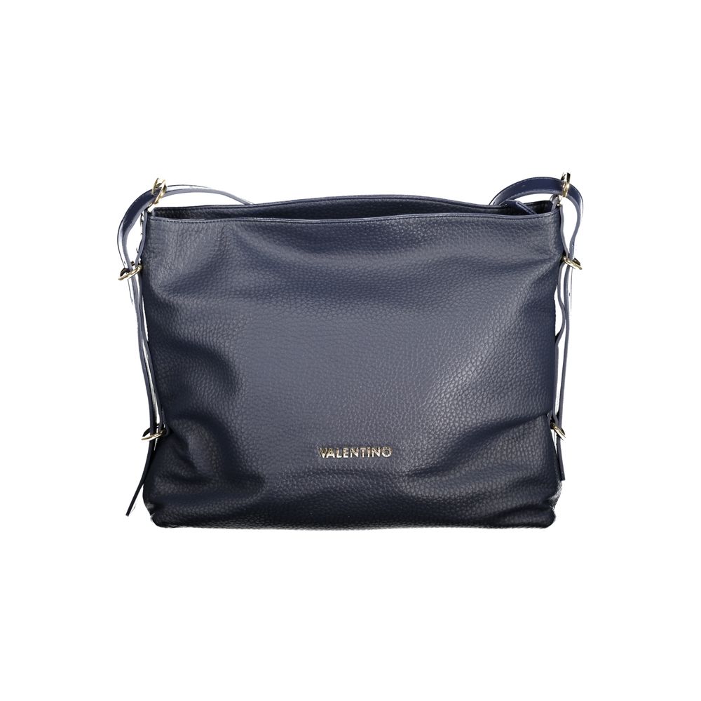 Mario Valentino Blau Polyurethan Damenhandtasche