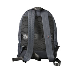 Blauwe blauwe polyester herenrugzak