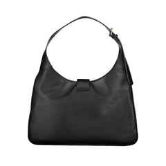 Mario Valentino Black Polyurethane Women Handbag