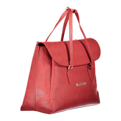 Valentino rode handtas van polyethyleen