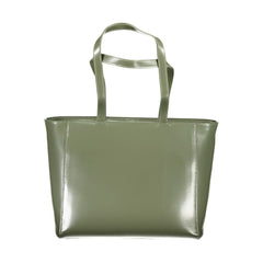 Mario Valentino Green Polyethylene Handbag