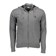 U.S. POLO ASSN. Gray Cotton Men's Sweater