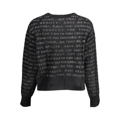 Desigual Schwarzer Polyamid-Pullover für Damen