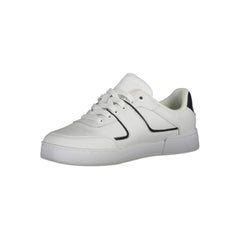 Tommy Hilfiger Witte Leren Damessneaker