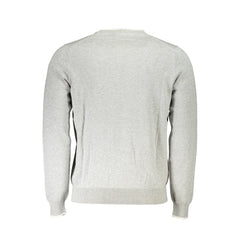 North Sails Grijze Biologische Katoenen Heren Sweater