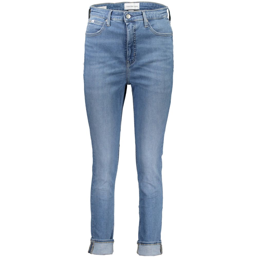 Calvin Klein Azzurro Baumwoll-Damenjeans