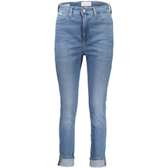 Calvin Klein Azzurro Baumwoll-Damenjeans