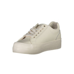 Calvin Klein Witte Leren Dames Sneaker