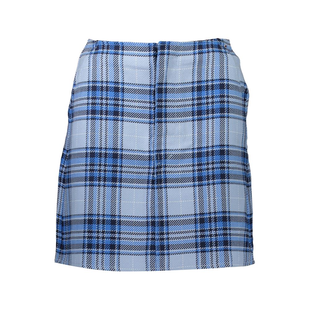 Tommy Hilfiger Azzurro Damenrock aus Baumwolle