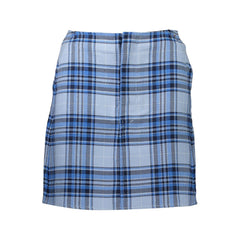 Tommy Hilfiger Azzurro Damenrock aus Baumwolle