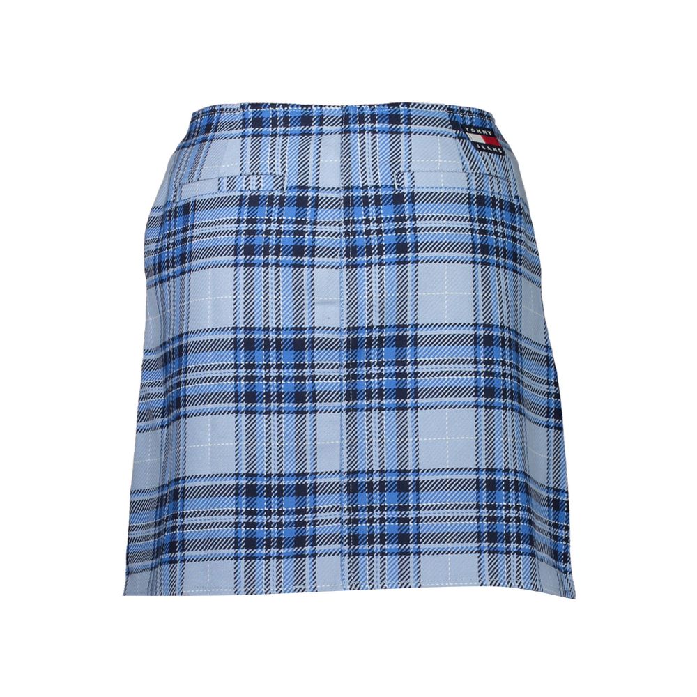 Tommy Hilfiger Azzurro Damenrock aus Baumwolle