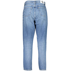 Calvin Klein Azzurro Katoenen Damesjeans
