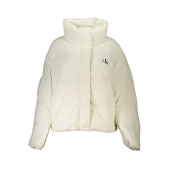 Calvin Klein Bianco Poliammide Damesjack