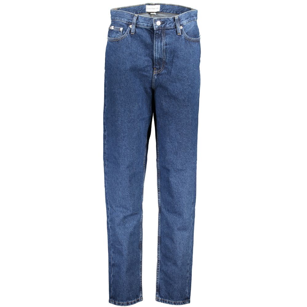 Calvin Klein Blau Baumwolle Damenjeans