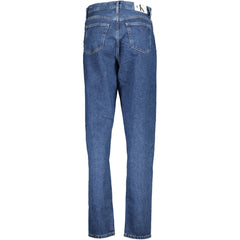 Calvin Klein Blau Baumwolle Damenjeans