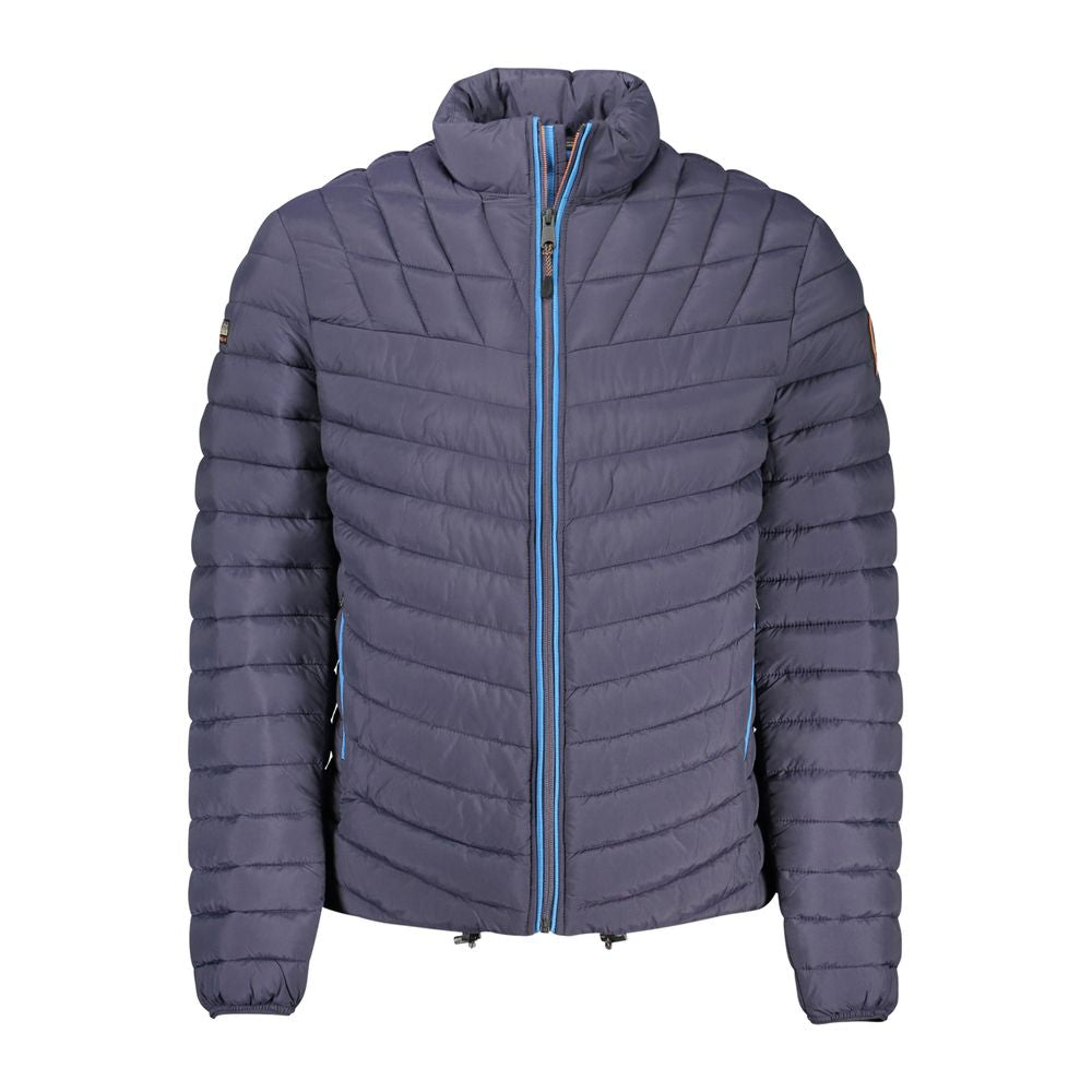 Napapijri Blaue Polyamid Herrenjacke
