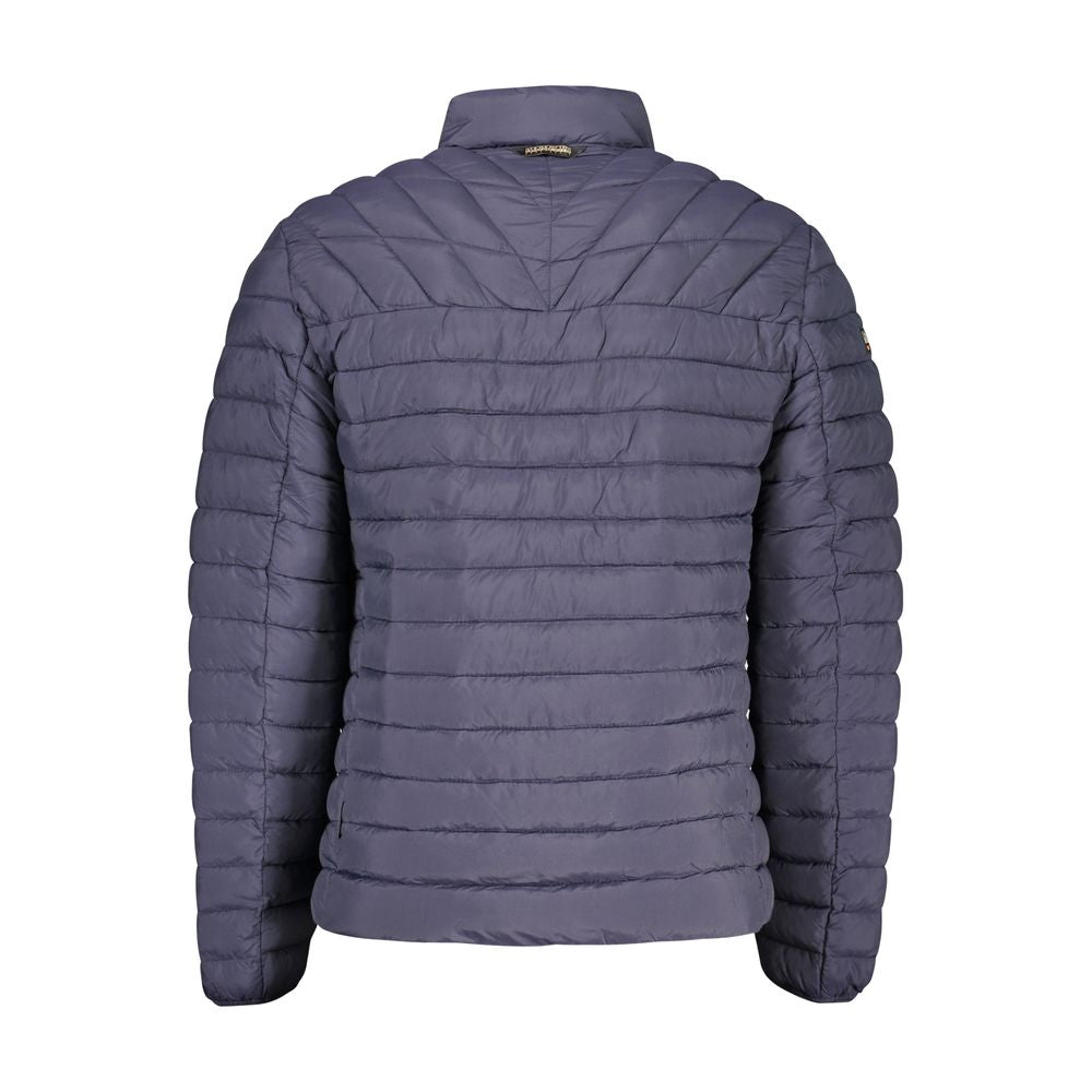 Napapijri Blaue Polyamid Herrenjacke