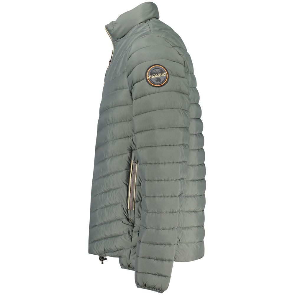 Napapijri Grüne Polyamid Herrenjacke