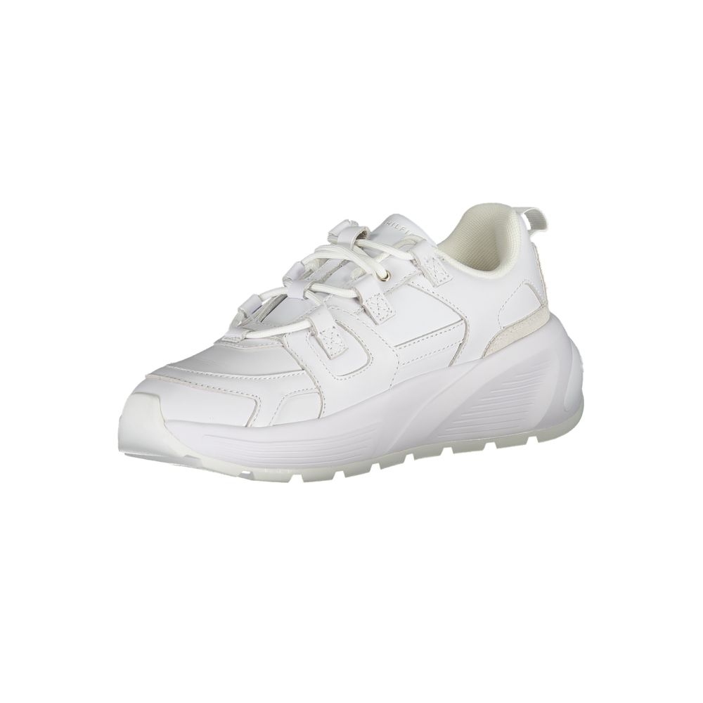 Tommy Hilfiger Weiß Polyurethan Damen Sneaker