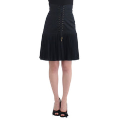 Roberto Cavalli Zwarte wollen minirok