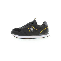 U.S. POLO ASSN. Black Polyester Sneaker
