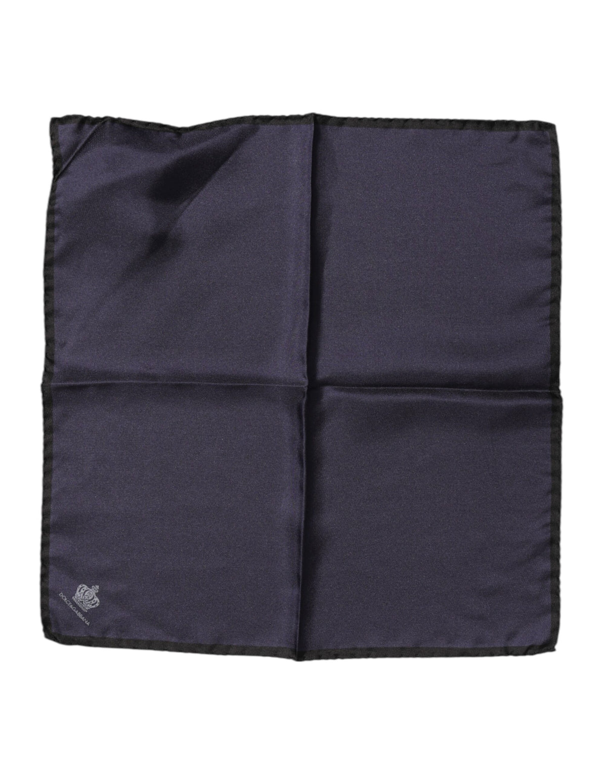 Dolce & Gabbana Blau DG Crown Seiden-Foulard für Herren