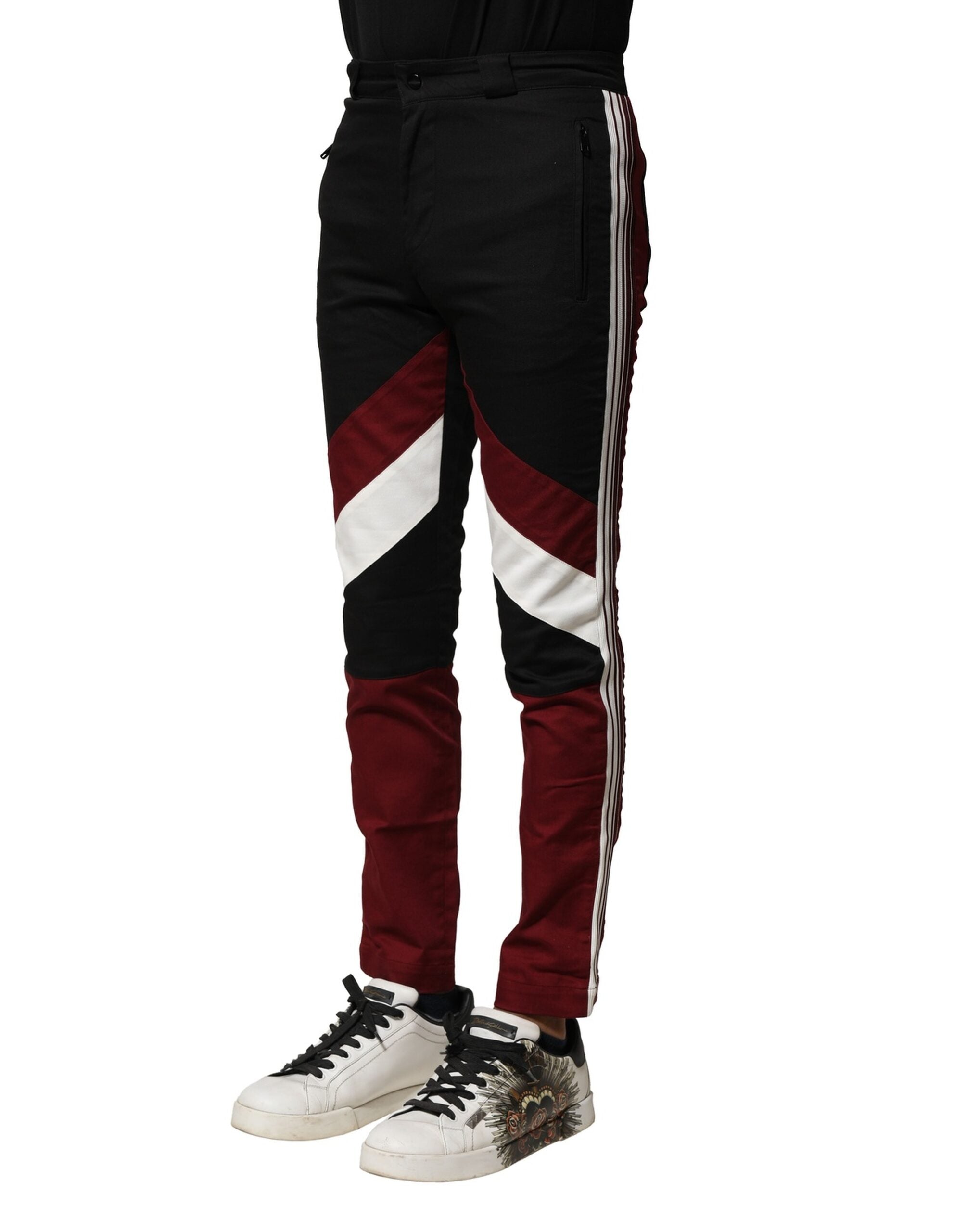 Dolce & Gabbana Multicolor Baumwoll-Jogginghose für Herren