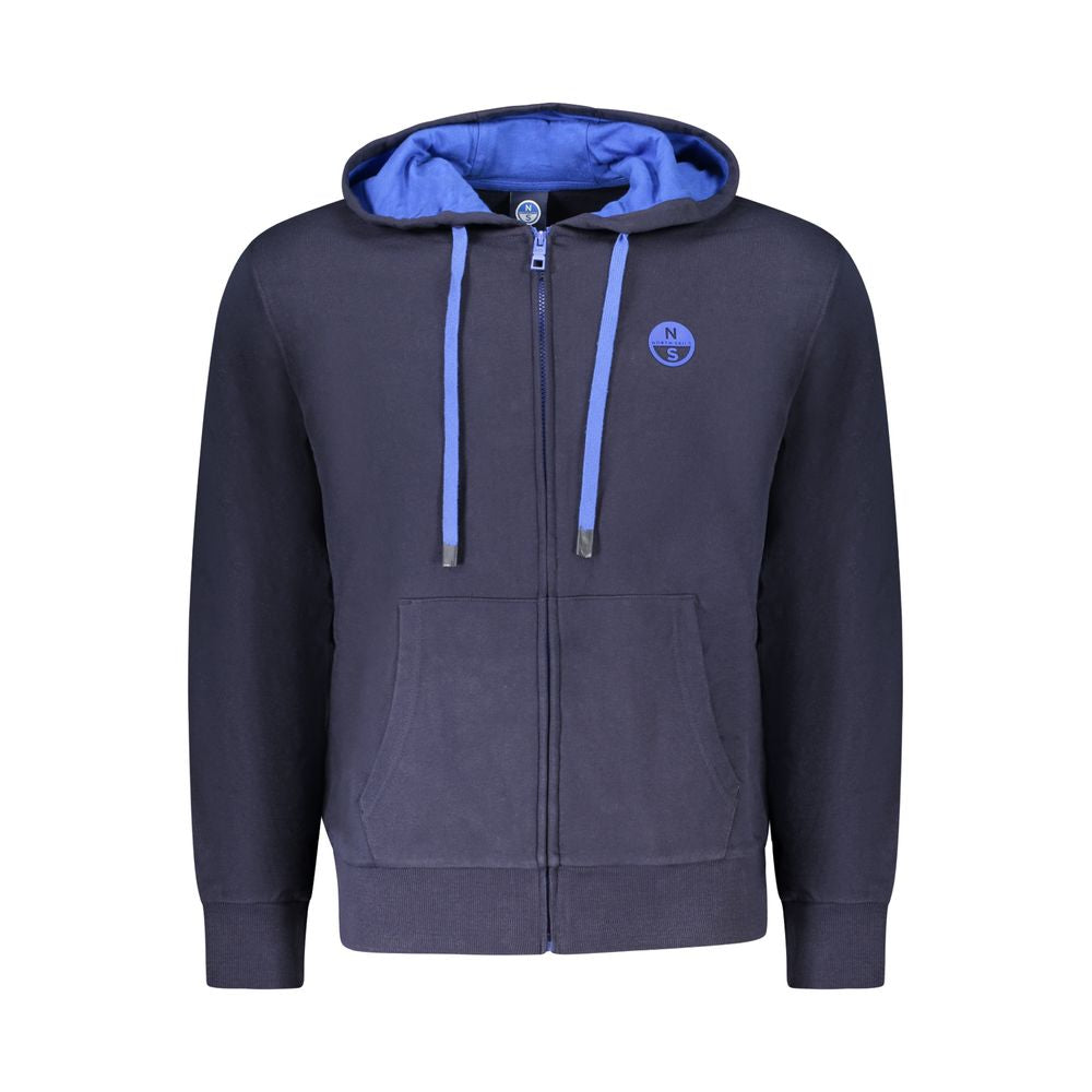 North Sails Blaues Baumwoll-Herren-Sweatshirt