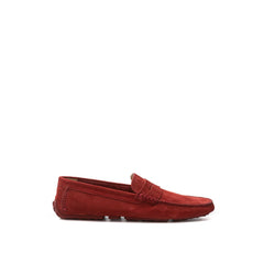 Bally Bordeaux Leren Mocassin