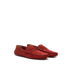 Bally Bordeaux Leren Mocassin