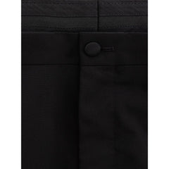 Dolce & Gabbana Zwarte Wollen Pantalon