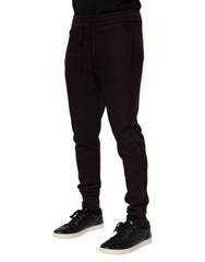 Dolce & Gabbana Bruine Kasjmier Heren Joggingbroek