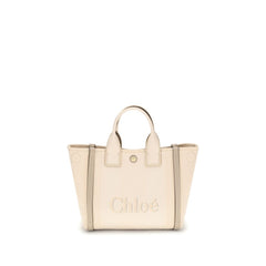 Chloé Beige Cotton Shoulder Bag